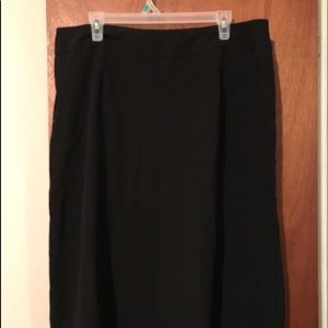 Calf length skirt